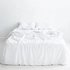 Sheets French Linen Bed Sheets French Linen Bed Sheets Split King Non-disposable Bedding Sheeting Floral Linen Fabric