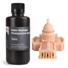 Resin Resin Resin 3d ELEGOO Water Washable Photopolymer Resin 500g Skin UV Wavelength 405nm For LCD 3D Printing