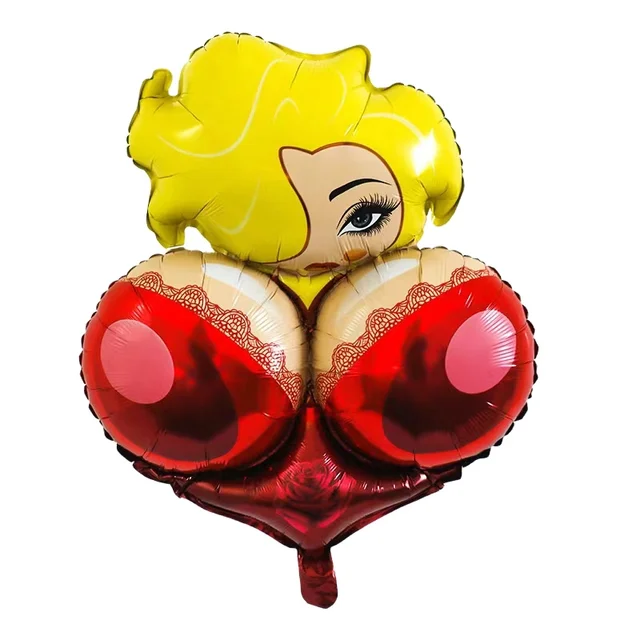 Sexy balloon brother cartoon shape balloon boba lingerie balloon for decoration bachelor party supplies Adult parties