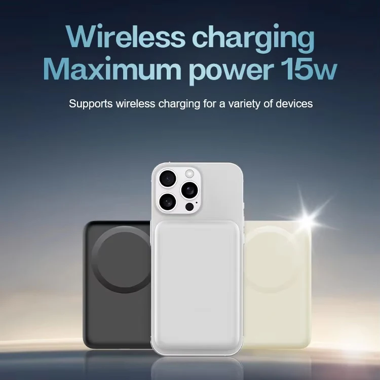 UUTEK PB191 Best Selling Products 2025 Cheap PD20W Magnetic Wireless Power Bank 10000mah for iPhone 13 14 15 16