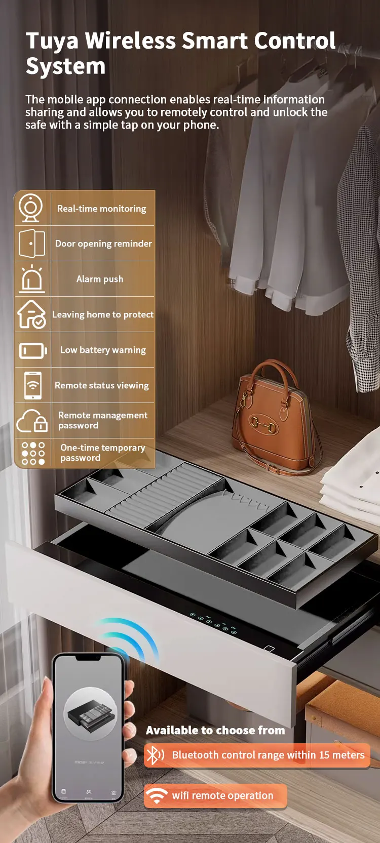 product ceqsafe smart american high security electronic digital code lock drawer hidden safe box-14