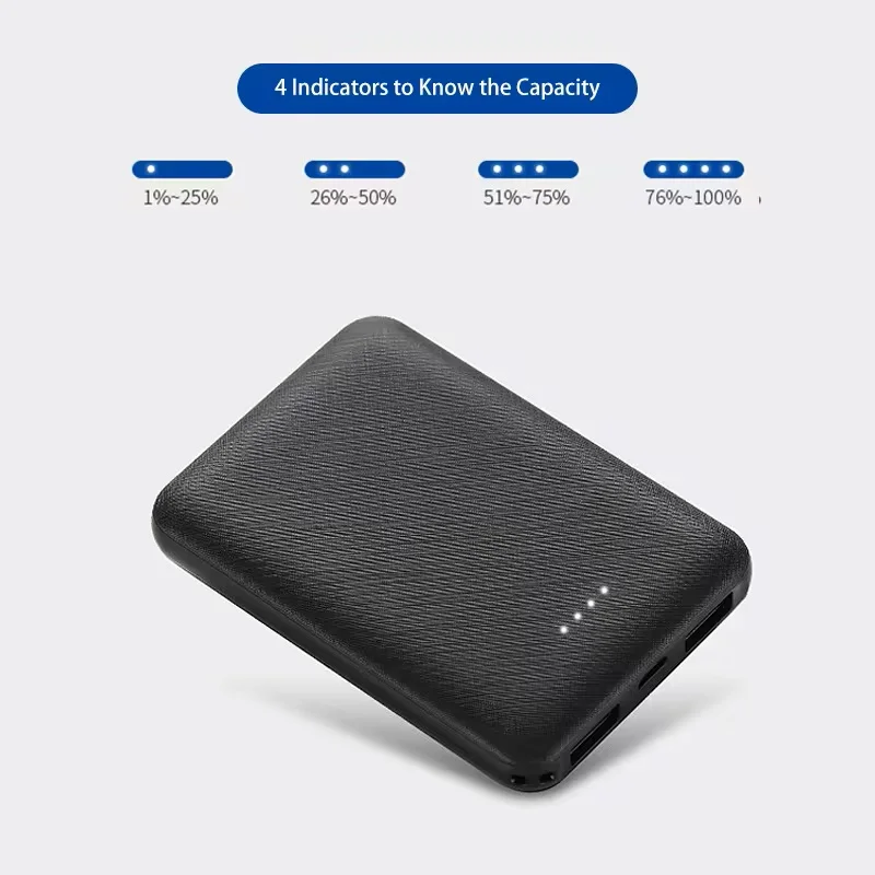 2024 Best Selling OEM 5000mah Mini Power bank Small Portable Power Bank 3000mah 4000 mah Power banks ultra slim for mobile phone.jpg