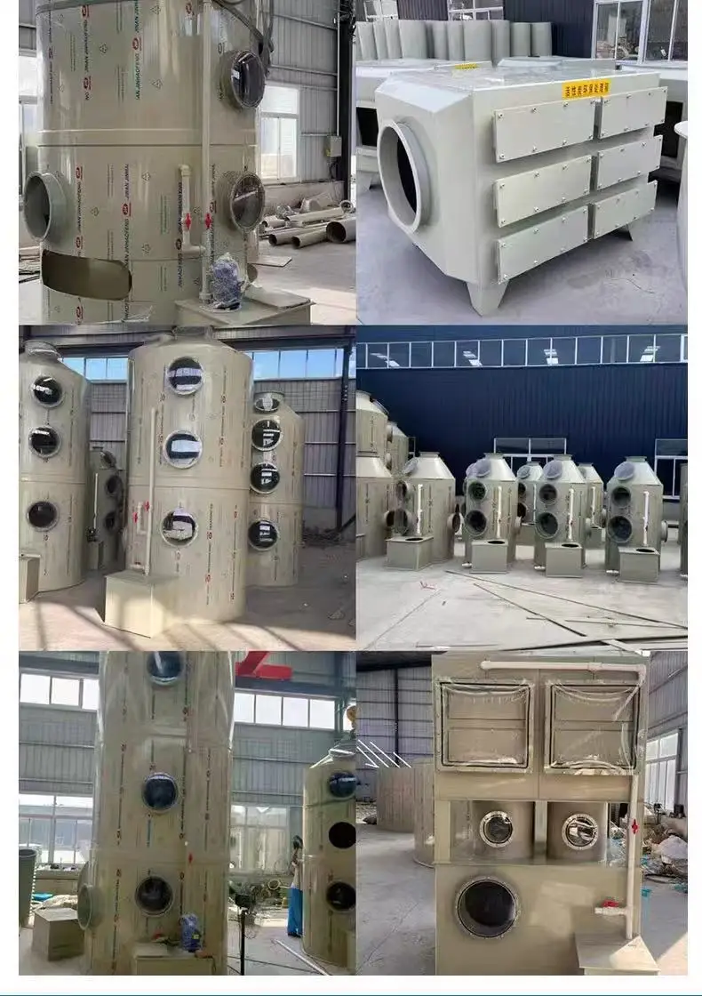 Wet Scrubber Spray Tower, PP, Air Purifier Filter - detail 20