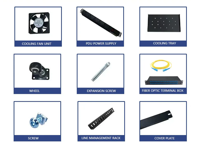 Rack Cabinet Dual Fan, 12U, 15U, 18U, 22U - detail 16
