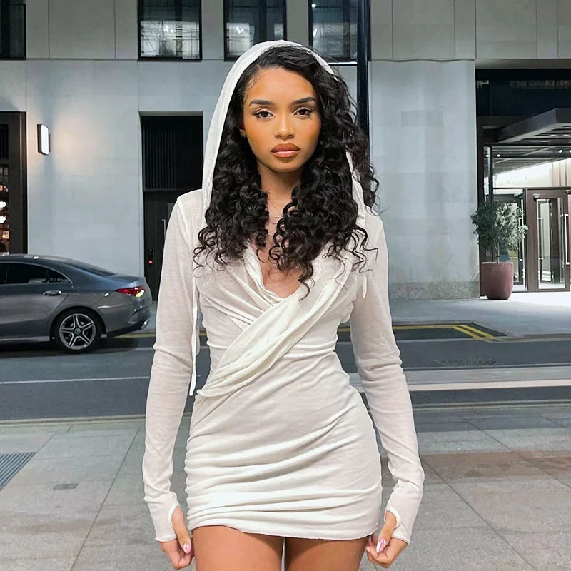 Buy Girls Sexy Mesh Dress,Latex Mini 