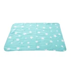 Hot Sale Star Pattern 2 Color Pet Fleece Blanket Soft for Dogs Cats