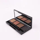 Private Label Cosmetic Factory Direct Sale 4 Colour Private Label Makeup Cosmetic Eyebrow Kit
