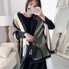 Scarf Winter Scarf Pashmina Winter Design Decoration Thick Foulard Warm Blanket Carriage Pashmina Scarf Women Shawl