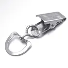 20 Mm Nickel Plated Iron Swivel Id Reel Clips Lanyard Hook Bulldog Badge Clip Factory