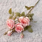 Rose Hot Sale Customizable Colors Colorful Artificial Flower Rose Decor