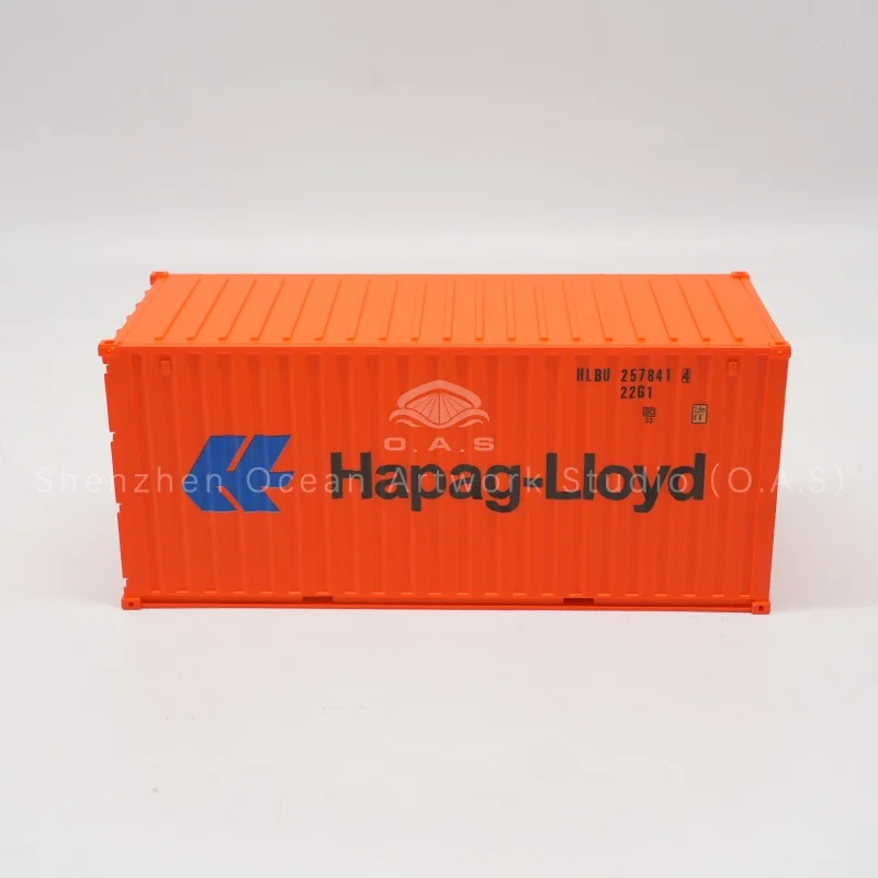 This miniature container ship model of Hapag-Lloyd is made of solid ABS material. It can be fully custom made. It serves as a delicate gift for shipping companies, ideal for office display, exhibition decoration and maritime souvenir collection.Amber@vesselmodel.com Tel:+86 18038048785