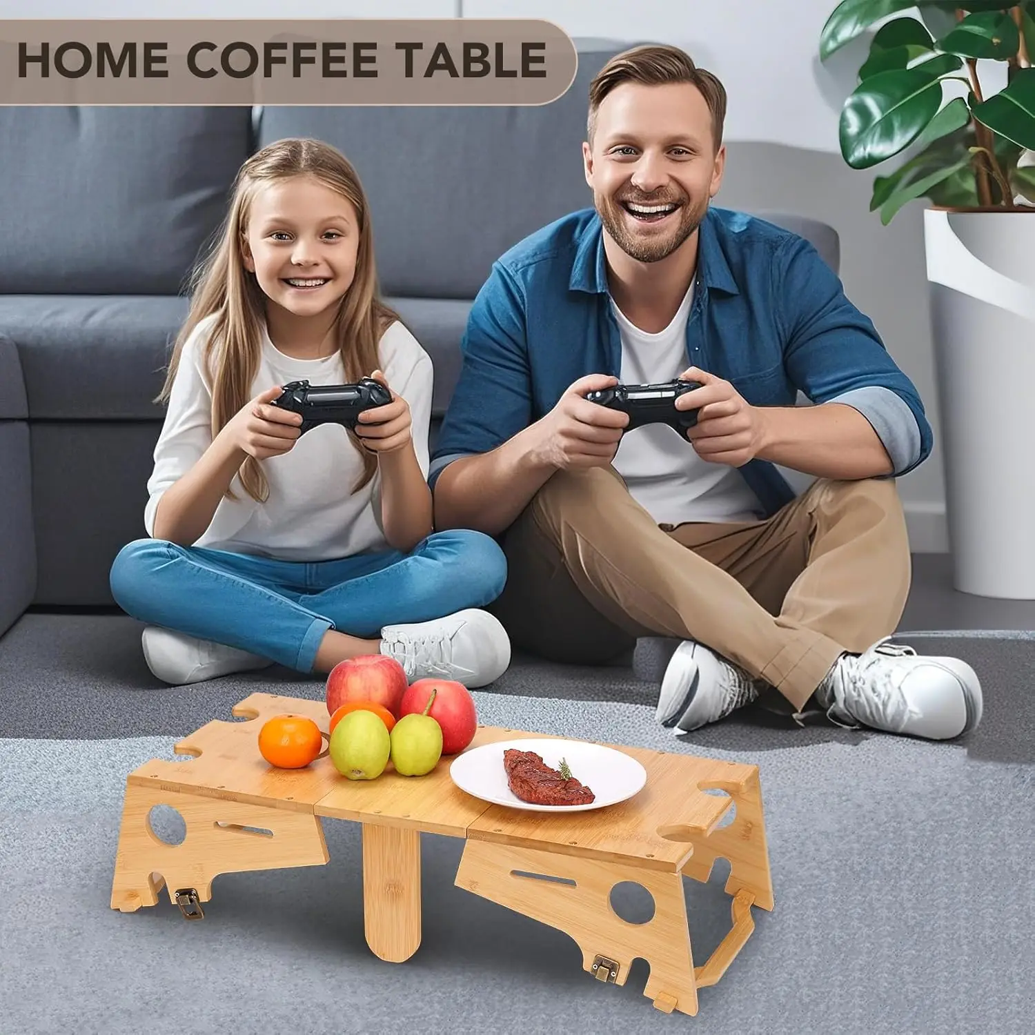 product bamboo fruit basket versatile kitchen storage rack that can be transformed for countertop or floor table use-12