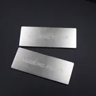 Your Customized Metal Plate Custom Logo Stainless Steel Nameplate Laser Engraved Metal Name Plate For Your Brand