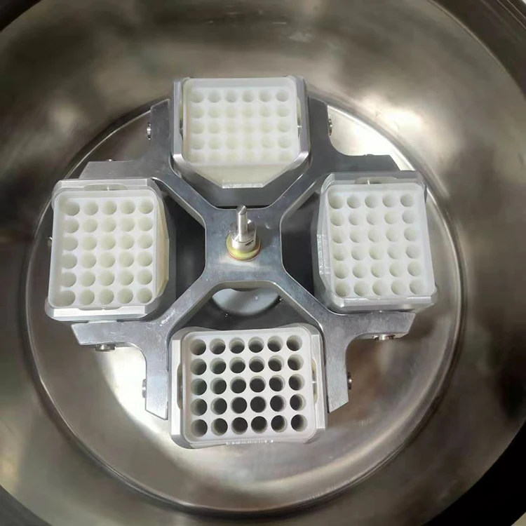 Floor Standing Large Capacity Refrigerated Centrifuge with Swinging 6 Buckets 6037×g and 4x1000ml Capacity for Blood Bank