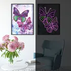 Art E-025 Glow In Dark Beads Art Print Custom Luminous Diamond Painting 5D Crystal Diamond Painting