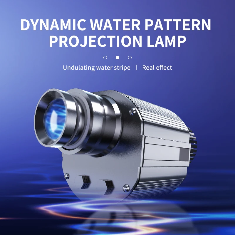 dynamic water ripple projection light
