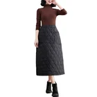 Cotton Skirt YAN3495032 Thick Cotton Half-length Skirt Mid-length Long Skirt Winter Windshield Skirt