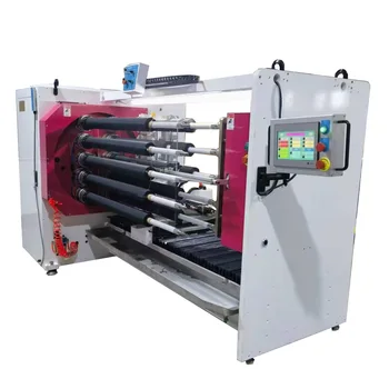 Automatic ten shafts turreted cutting machine /adhesive tape cutter/ masking tape making machine