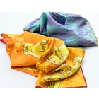 Scarf Women Women Various Good Quality New Square Scarf Necklace Women Silk Shawl