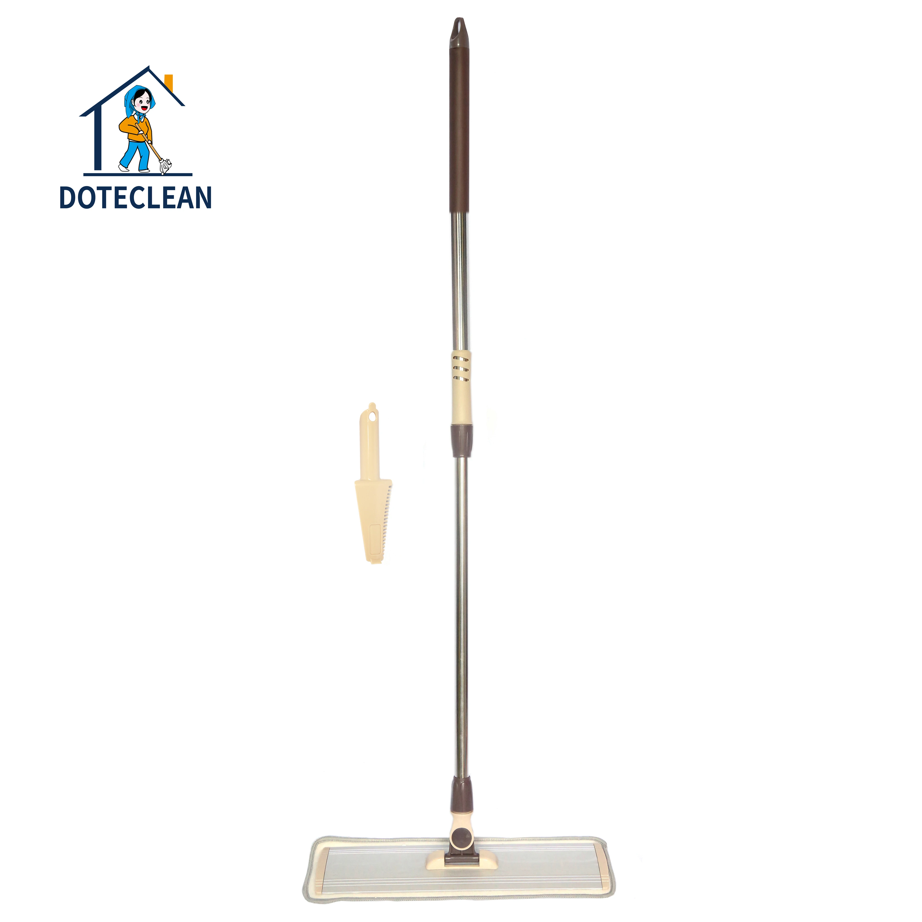 70" Real Clean Stainless Steel Telescopic Commercial Mop Pole 