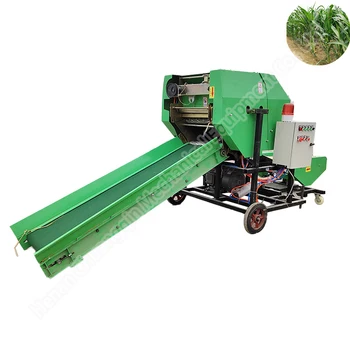 Mini Hay Baler For Sale Silage Pack Machine Full Automatic Small