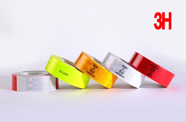 5.cm*45.7m EGP Grade Car Reflector Sticker Tape Retro Reflective Tape for Truck Vehicle Sticker DOT-2 manufacture