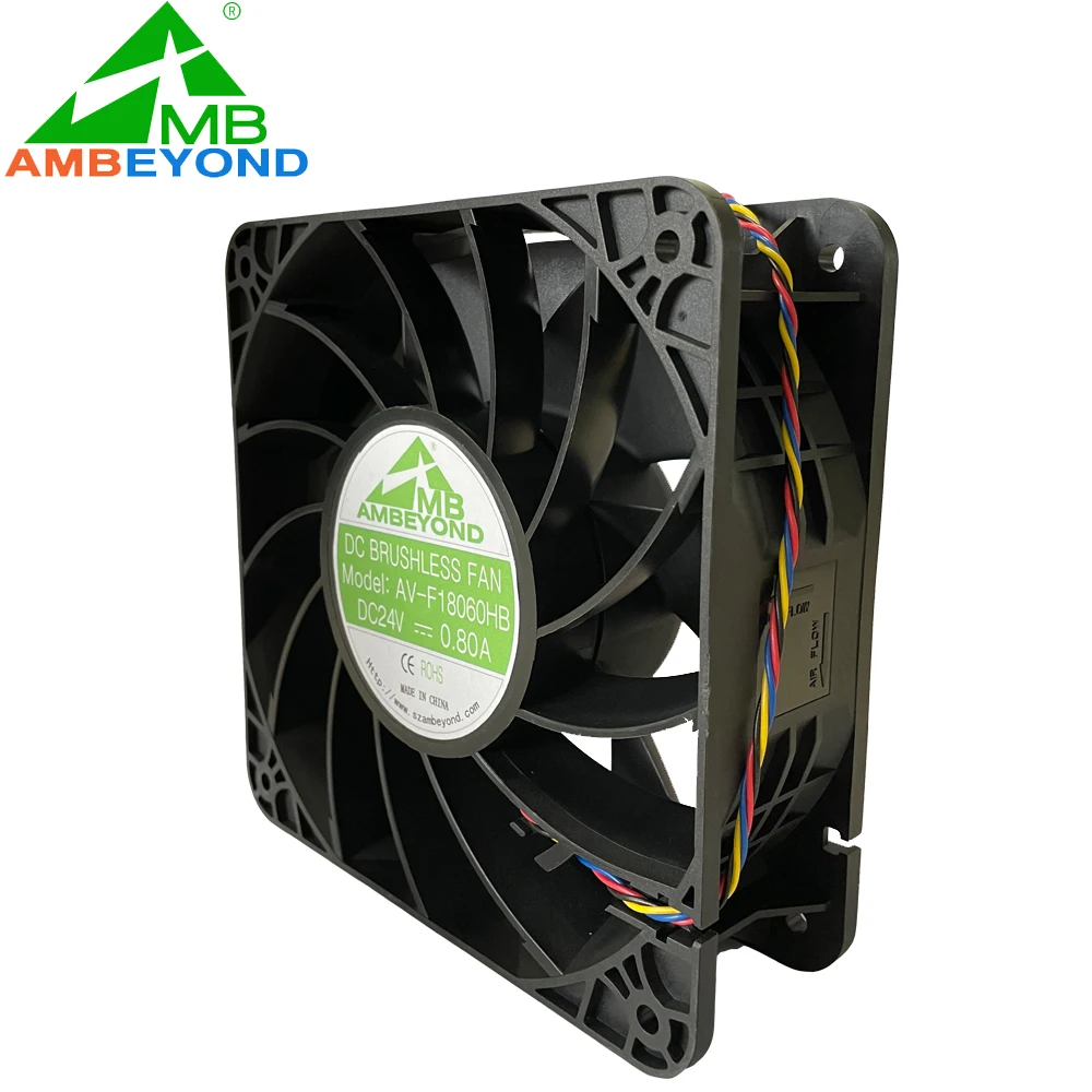 Axial Flow Fan, 18060, 180x180x60mm, 180mm, 60mm - detail 6