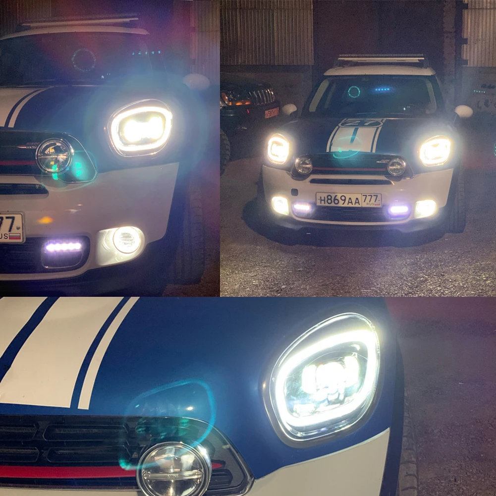 product auto lighting systems led headlight for mini countryman r60 headlights 2011 2016 head light led head lamp plug and play136-10