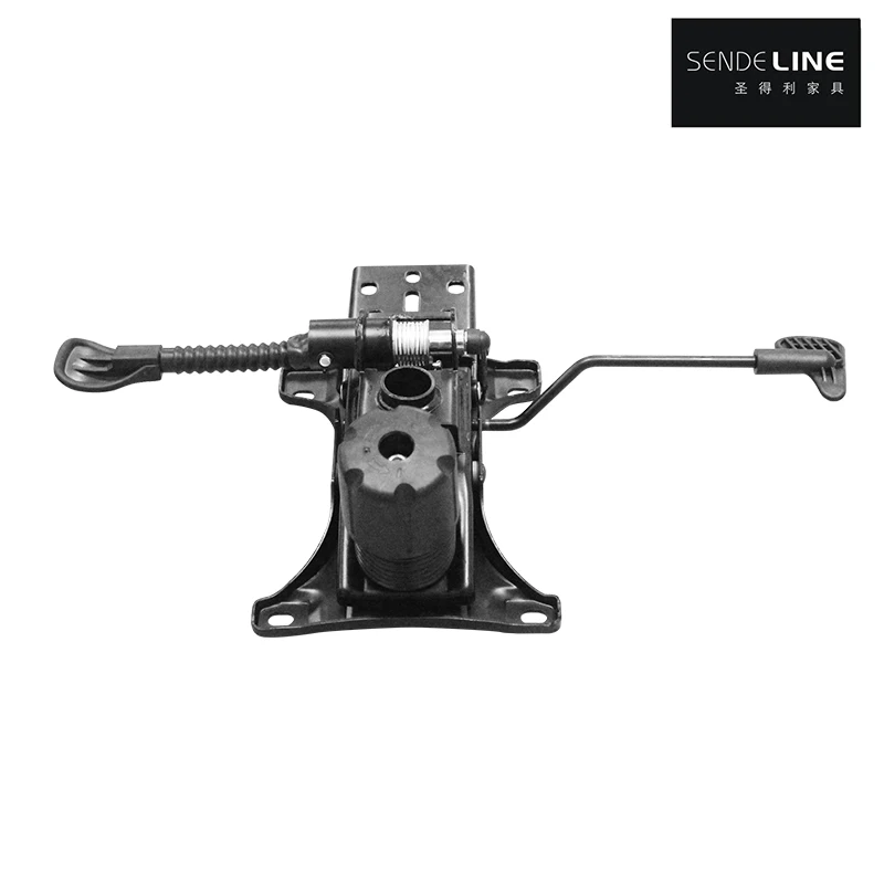 Black Office Chair Mechanism with 178X240mm Size and 200X148mm Mounting Hole Distance