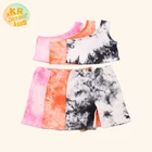 Clothing Wholesale Kid Clothing Sets 4 To 12 Years Old Hot Tie Dye Clothes Kids Fashion Girls For Summer