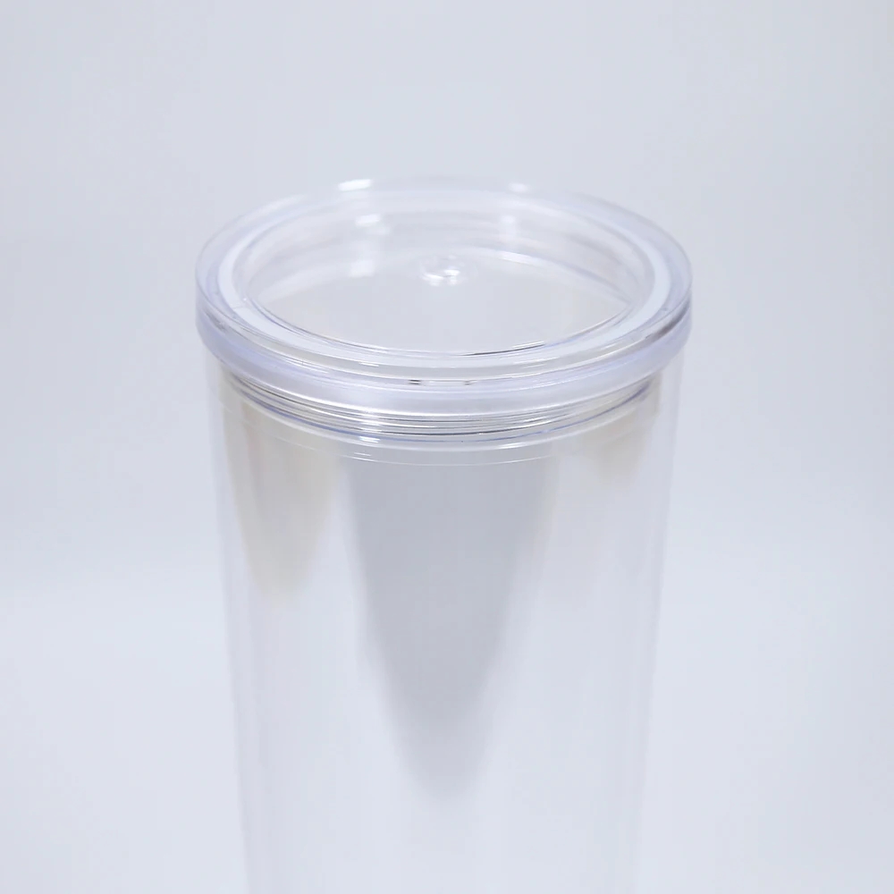 Usa Warehouse Diy Pre Drilled Double Wall Oz Clear Acrylic Tumbler