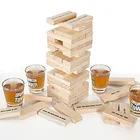 Drink Party Game Family Party Games Wooden Building Party Wooden Blocks Drinking Game Custom Design Drinking Game