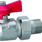 Union Brass BALL VALVE M X F With Hose Union