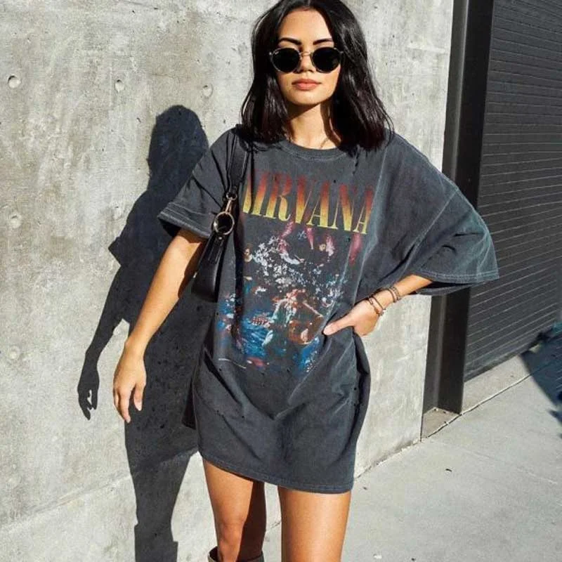 Awesome cleanse Specially Super Chic Vintage Black Rock Graphic Tees Women Oversized Graphic T Shirts  Vintage Women Summer T Shirt - Buy Women T Shirt,Vintage T Shirt Women,T  Shirt Women Logo Product on Alibaba.com