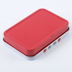 Small Box Rectangle Custom Small Metal Tin Box For Candy Packaging