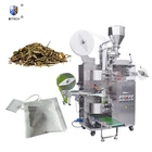 Tea Bag Tea Bag Machine KL Pyramid Double Chamber Filter Tea Bag With String Automatic Packing Machine