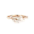 Ring Rings Ring Woman Manufacturer Direct Sale Gold Ring Moissanite Wedding Women Jewelry Gift Custom Party Rings