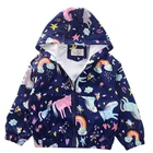 Girls Coat 2-9T Lightweight Kids Windbreaker Girls Casual Outerwear Jacket Childrens Waterproof Coat