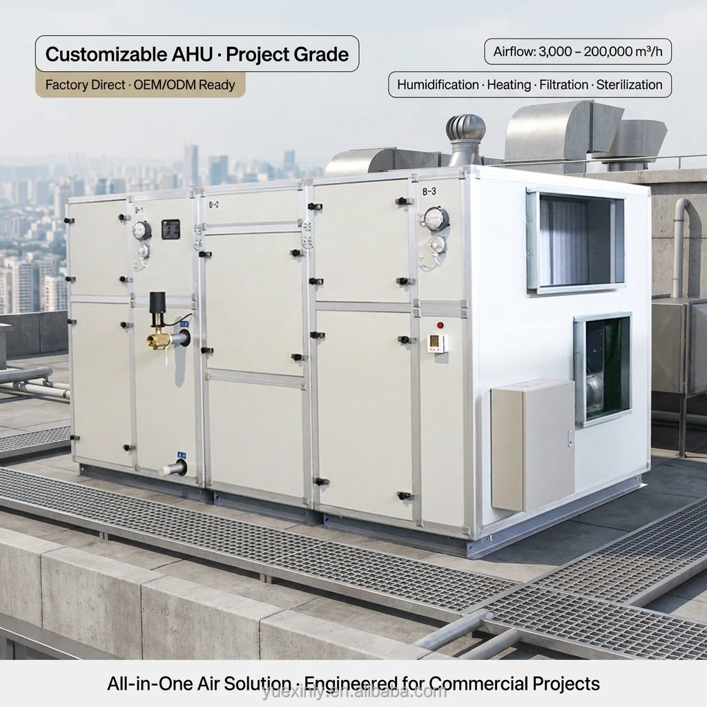 Air Handling Unit, AHU, 4.5 kW, Water - detail 4