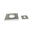 Taper Washers Washer Washer DIN 434 Square Taper Washers For U-sections Hot Dip Galvanized Slotted Washers