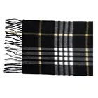 Scarf Convenient To Match Fashionable Ladies Cashmere Plaid Scarf Woven Women Cashmere Scarf