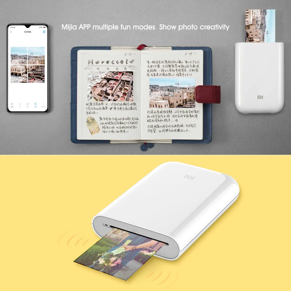 Фотопринтер Xiaomi Mi Portable