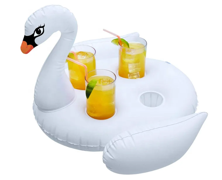 Inflatable Swan Drink Holder Fun And 