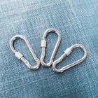 Snap Hook With Snap Hook Heavy Duty Galvanized Carbon Steel DIN5299D Snap Hook With Nut