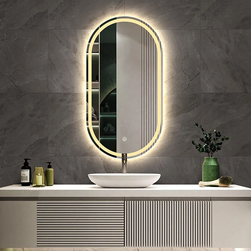 heated wall mirror