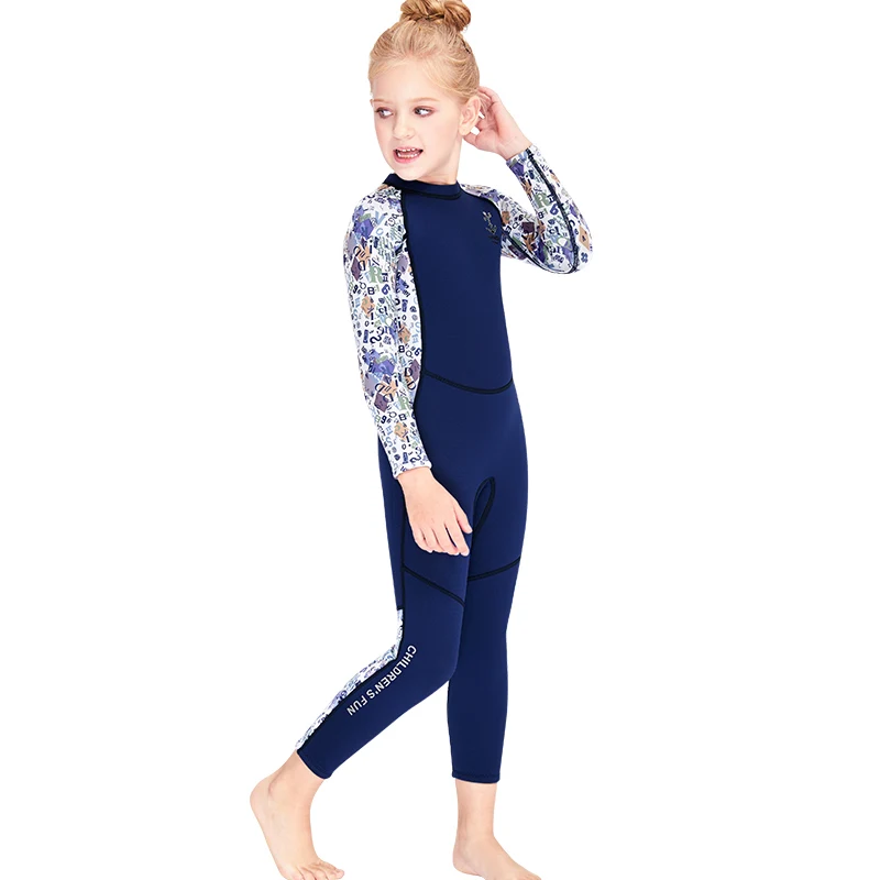 3mm 5mm Neoprene Child Swimsuit Boys Diving Kids Snorkel Surfing Wetsuit