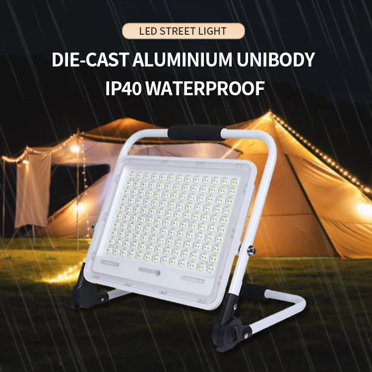 Factory Cheap Portable Camping Light 50 w 120 w 150 w 200 w Outdoor Emergency Leader Projector Lighting Safety floodlight