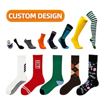 High quality solid cotton pure color men crew Jacquard cycling custom logo sport socks manufacturer