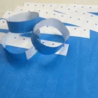 Bracelet Custom Promotional Complicated Pattern Disposable Paper Bracelet Inkjet Blank Tyvek Wristbands