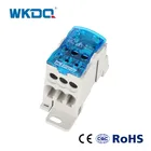 Distribution Block UKK 125A Din Rail Screw Distribution Block Power Supply